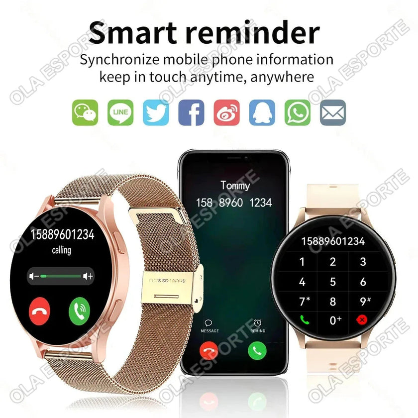 Blood Oxygen Monitoring 2024 New Bluetooth Call Smart Watch 6 Pro Heart Rate Custom Dials Sport Men Woman Smarthwhatch Health Monitor Smartwatch for Man