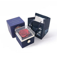  Two Customized Double Heart Necklace Gift Box