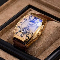 Men'S Watches Fashion Moon Phase Tourbillon Watches Men Automatic Mechanical Wristwatches Relogio Masculino Reloj Hombre