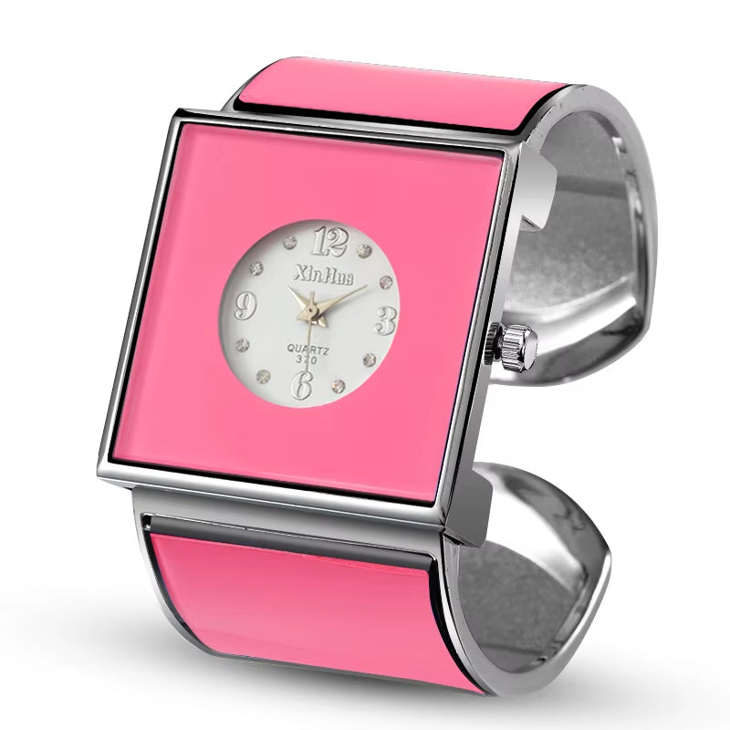 ladies watches top brand Big Stainless Steel Bracelet Watches Women Watches Luxury Crystal Ladies Watch Women Clock Reloj Mujer Relogio Feminino