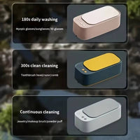Simple Xiaomi  Ultrasonic Glasses Cleaning Machine 45KHZ Ultrasound Jewelry Cleaner Machine High Frequency Ultrasonic Cleaner Bath