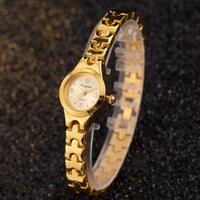 Bracelet Clasp Simple Elegant Small Women'S Watches Luxury Brand Gold Wrist Watches for Women Ladies Quartz Watches for Girls Montre Femme