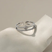 Hollow Open-end Niche Design Ring for Women