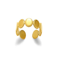 Christmas Zircon Moon Rings for Women Stainless Steel Glowing Moon Star Adjustable Finger Ring Aesthetic Wedding Jewelery Gift Bague Femme