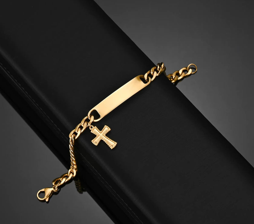 Sifisrri Engraved Name Letter Date Bracelets Women Men Stainless Steel Adjustable Bangles for Boys Girls Kids Jewelry Gift