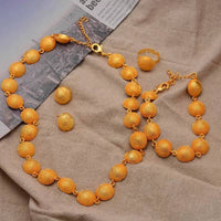 Dubai Gold Color Earrings/Necklaces/Jewelry Sets for Women Gold Color African/Nigeria Jewellery Gifts Band Gift Box