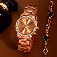 Women'S Watches Geneva Classic Luxury Rhinestone Watch Women Watches Ladies Fashion Gold Watch Clock Reloj Mujer Montre Femme