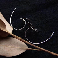Everyday Earrings Real 925 Silver Piercing Earrings Handmade Jewelry Gold Filled Jewelry Punk Oorbellen Minimalist Boho Earrings for Women