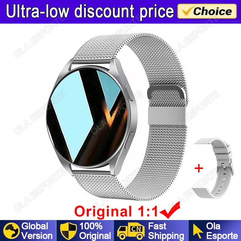 Blood Oxygen Monitoring 2024 New Bluetooth Call Smart Watch 6 Pro Heart Rate Custom Dials Sport Men Woman Smarthwhatch Health Monitor Smartwatch for Man
