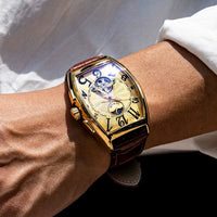 Men'S Watches Fashion Moon Phase Tourbillon Watches Men Automatic Mechanical Wristwatches Relogio Masculino Reloj Hombre