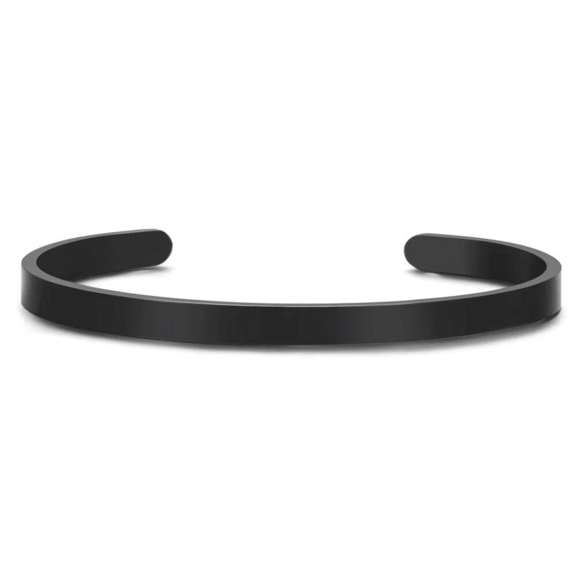 Personnalisé Bracelet for Women Custom Necklace Bar Engraved Name Text Mantra Bangle Cuff Stainless Steel Jewelry for Women Gift