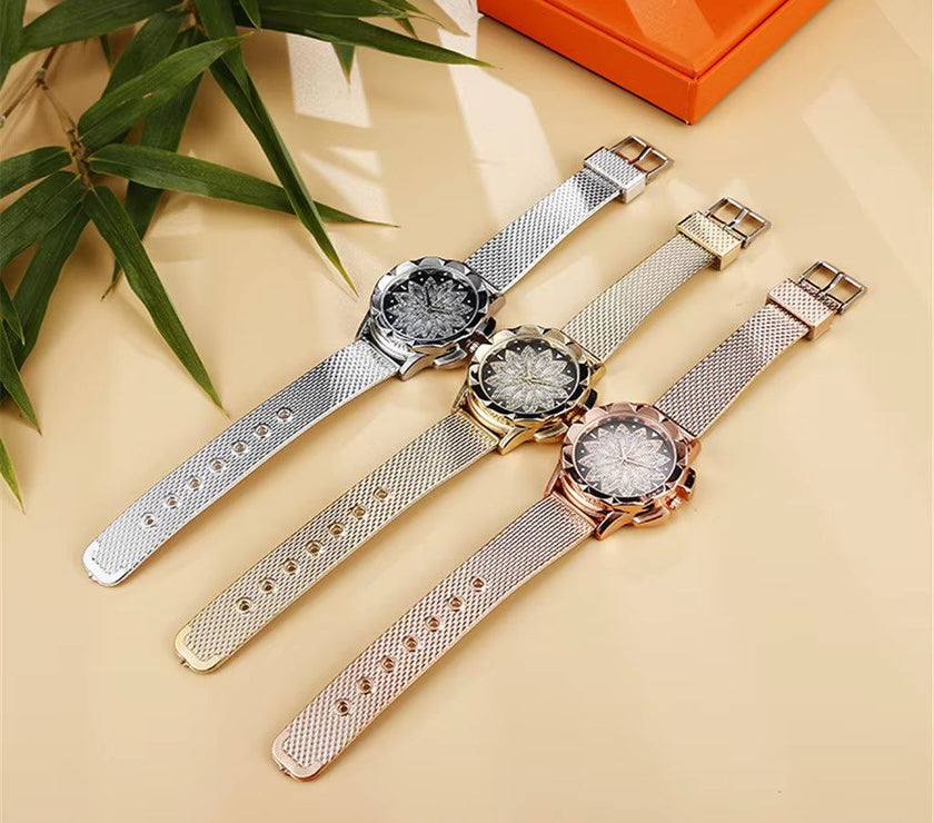 Diamond Watch Women Luxury Rhinestone Elegant Watches Ladies Gold Clock Wrist Watches for Women Часы Женские Наручные 2022