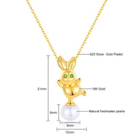18K Gold Necklace Pendant round Natural Freshwater Pearl AU750 Yellow Gold Pendant Women'S Fine Jewelry Gift with Certificate