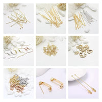 14K Real Gold Plated 10Mm 12Mm Lobster Clasps for Jewelry Making Handmade DIY Bracelets Necklace Clasp Fittings