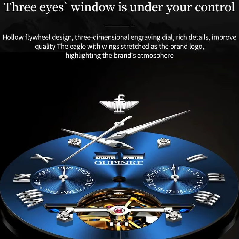 TOP Luxury Brand Couple Watches Pair for Men and Women Automatic Mechanical Lover'S Watches Waterproof Couple Watch Set
