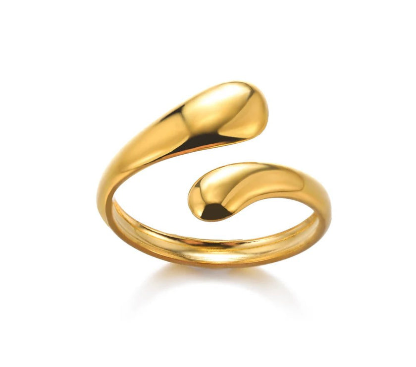 Christmas Zircon Moon Rings for Women Stainless Steel Glowing Moon Star Adjustable Finger Ring Aesthetic Wedding Jewelery Gift Bague Femme