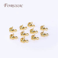 Supplies for Jewelry Wholesale 18K Gold Plated Lobster Clasp with Extension Chain,Ball Head Pin,Crimp Beads,Bead Tips,Jump Ring