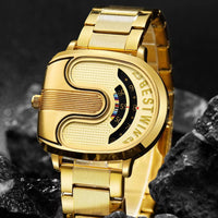 Luxury Original Men Watches Sports Golden Quartz Gold Men'S Wrist Watches Steel Waterproof Watches for Mens Relogio Masculino