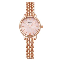 Luxury Women Watches New NAIDU Rose Gold Silver Ladies Bracelet Watch Womens Quartz Dress Wristwatch Feminino Reloj Mujer Kol Saati
