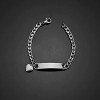 Sifisrri Engraved Name Letter Date Bracelets Women Men Stainless Steel Adjustable Bangles for Boys Girls Kids Jewelry Gift