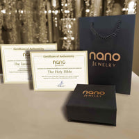  Jewelry Christianity Bracelet with Nano Bible - Royal Frame Bracelet
