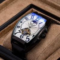 Men'S Watches Fashion Moon Phase Tourbillon Watches Men Automatic Mechanical Wristwatches Relogio Masculino Reloj Hombre