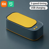 Simple Xiaomi  Ultrasonic Glasses Cleaning Machine 45KHZ Ultrasound Jewelry Cleaner Machine High Frequency Ultrasonic Cleaner Bath