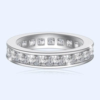 100% Real Natural Moissanite Ring for Women Fine Anillos De Bizuteria 925 Jewelry 18K Gold Ring with Box