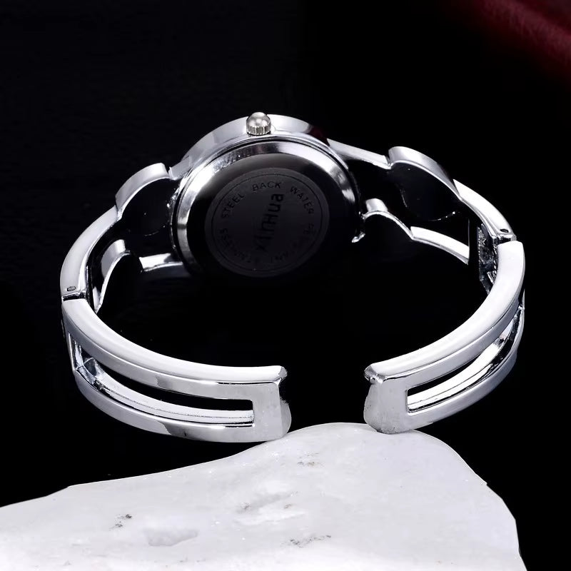 Heart Shaped Bracelet Watch Women Watches Luxury Rhinestone Women'S Watches Ladies Watch Steel Clock Zegarek Damski Reloj Mujer