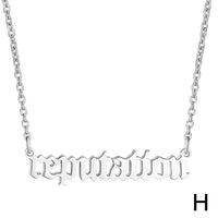 New 1989 Taylor’S Version Necklace Reputation Singer Signature Fearless Speak Now Necklaces for Music Lover TS Inspired Fan K7K2