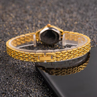 Bracelet Clasp Simple Elegant Small Women'S Watches Luxury Brand Gold Wrist Watches for Women Ladies Quartz Watches for Girls Montre Femme