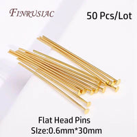 Supplies for Jewelry Wholesale 18K Gold Plated Lobster Clasp with Extension Chain,Ball Head Pin,Crimp Beads,Bead Tips,Jump Ring