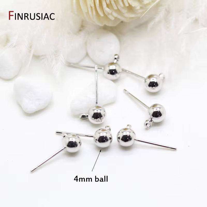 Brass Metal 14K Gold Plated Earring Hooks Accessories Earwires Wholesale Diy Earrings Findings Material