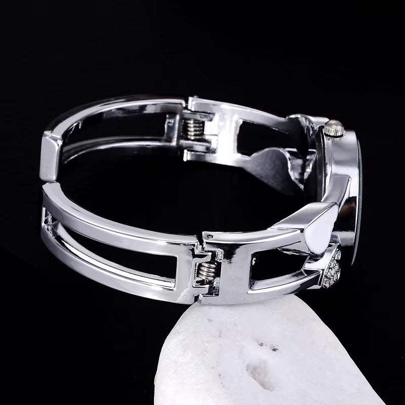 Heart Shaped Bracelet Watch Women Watches Luxury Rhinestone Women'S Watches Ladies Watch Steel Clock Zegarek Damski Reloj Mujer