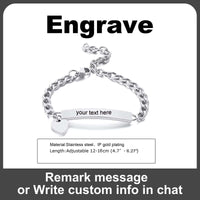 Personalize Name Bracelet for Baby Boy Girl Figaro Chain Smooth Bangle Link Gold Tone No Fade Safty Jewelry 12Cm to 15Cm
