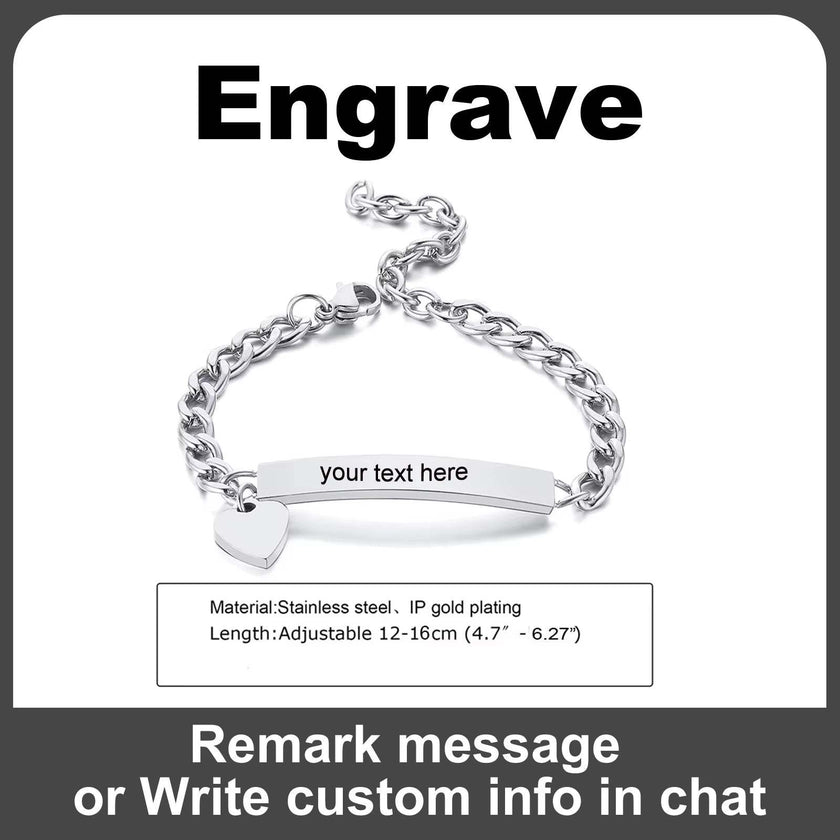 Personalize Name Bracelet for Baby Boy Girl Figaro Chain Smooth Bangle Link Gold Tone No Fade Safty Jewelry 12Cm to 15Cm