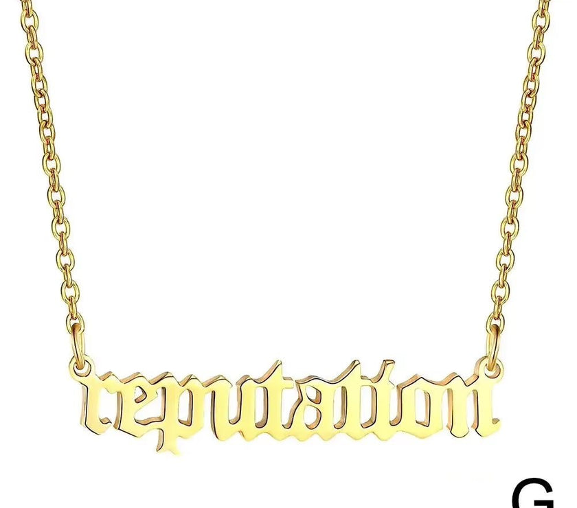 New 1989 Taylor’S Version Necklace Reputation Singer Signature Fearless Speak Now Necklaces for Music Lover TS Inspired Fan K7K2