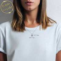 Timeless Bible Necklace with the Seed of Life - Harmony Pendant