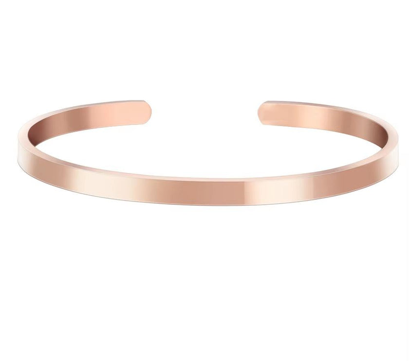 Personnalisé Bracelet for Women Custom Necklace Bar Engraved Name Text Mantra Bangle Cuff Stainless Steel Jewelry for Women Gift